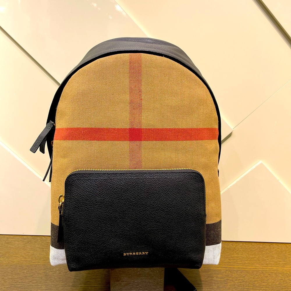 Brand New Burberry canvas check BackPack